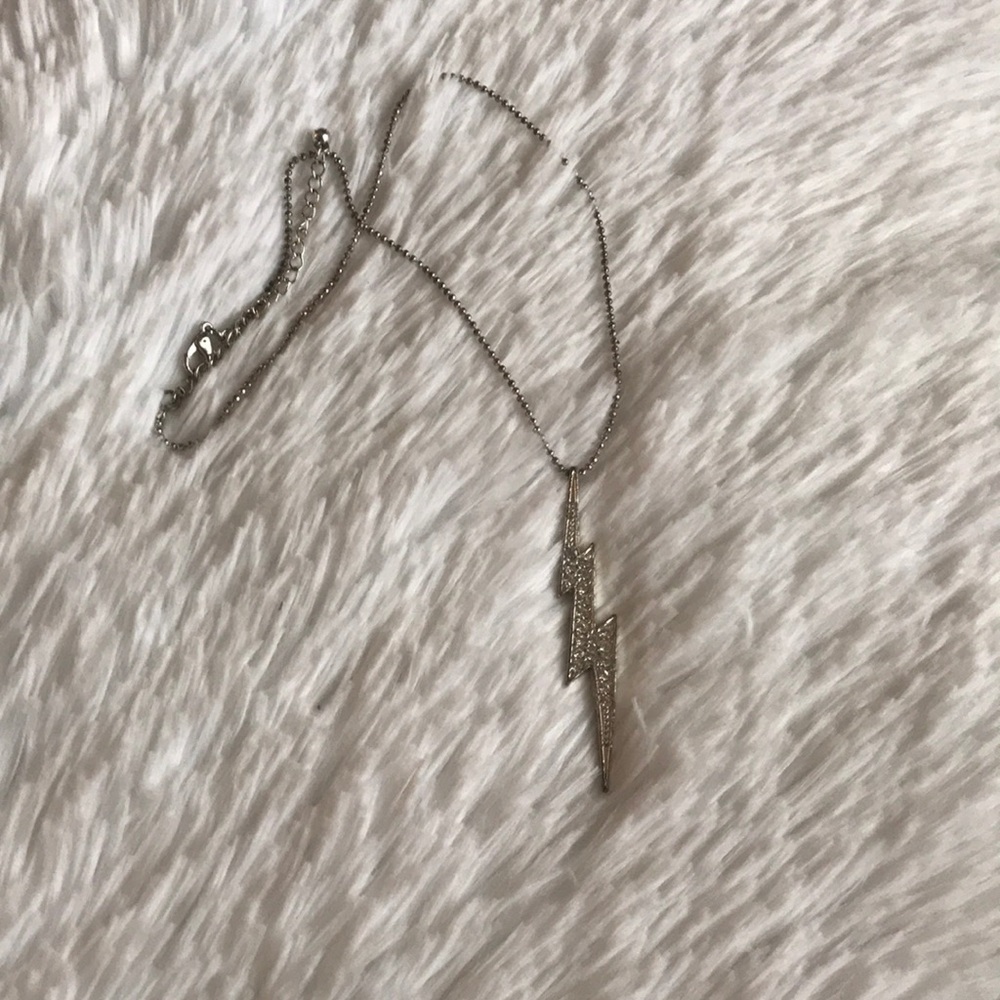 Lightning bolt necklace